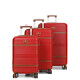 Набор чемоданов Airtex 629 Worldline Tampa красный фото