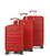 Набор чемоданов Airtex 629 Worldline Tampa красный фото, картинка, изображение