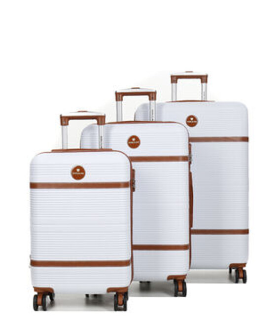 Набір валіз Airtex 629 Worldline Tampa білий - картинка, зображення, фото валізи