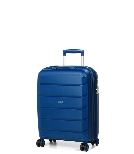 Чемодан Airtex 646 маленький S Véga синий фото, картинка, изображение