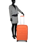 Чемодан Airtex 646 средний M Véga оранжевый фото, картинка, изображение