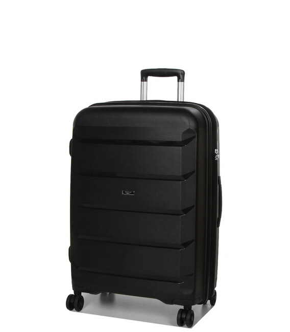 Чемодан Airtex 646 Midi Véga черный фото, картинка, изображение