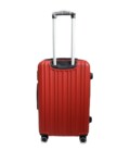 Комплект чемоданов Airtex 623 Worldline красный фото, картинка, изображение