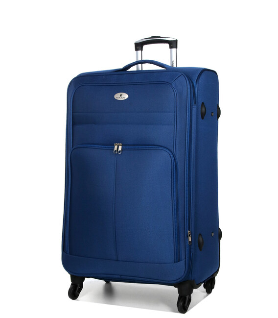 Чемодан Airtex 619 Worldline Gigant синий фото, картинка, изображение