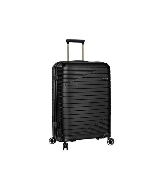 Чемодан Snowball 24103 средний M черный фото, картинка, изображение