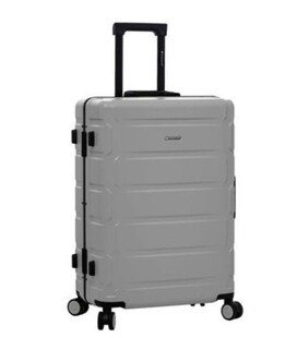 Чемодан Snowball 20503 средний M серебристый фото, картинка, изображение