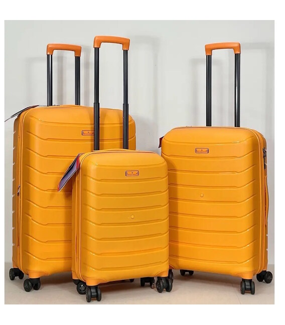 Набор Чемоданов Snowball 61303 3 в 1 желтый фото, картинка, изображение