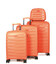 Набір Валіз Snowball 61303 3 в 1 + кейс помаранчевий - картинка, зображення, фото валізи