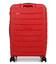 Набір Валіз Snowball 61303 3 в 1 + кейс червоний - картинка, зображення, фото валізи