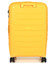 Набір Валіз Snowball 61303 3 в 1 + кейс жовтий - картинка, зображення, фото валізи
