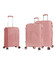 Набір валіз Snowball 20103 рожеве золото - картинка, зображення, фото валізи