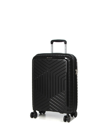 Чемодан Snowball 20103 маленький S Oruro черный фото, картинка, изображение