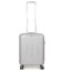 Чемодан Snowball 20103 маленький S Oruro серебристый фото, картинка, изображение