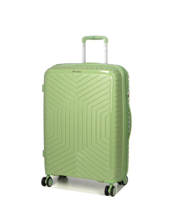 Чемодан Snowball 20103 средний M Oruro зеленый фото, картинка, изображение
