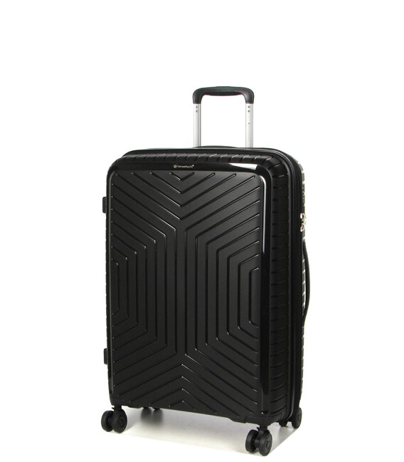 Чемодан Snowball 20103 средний M Oruro черный фото, картинка, изображение