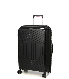 Чемодан Snowball 20103 средний M Oruro черный фото, картинка, изображение