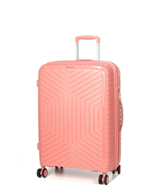 Чемодан Snowball 20103 средний M Oruro розовое золото фото, картинка, изображение