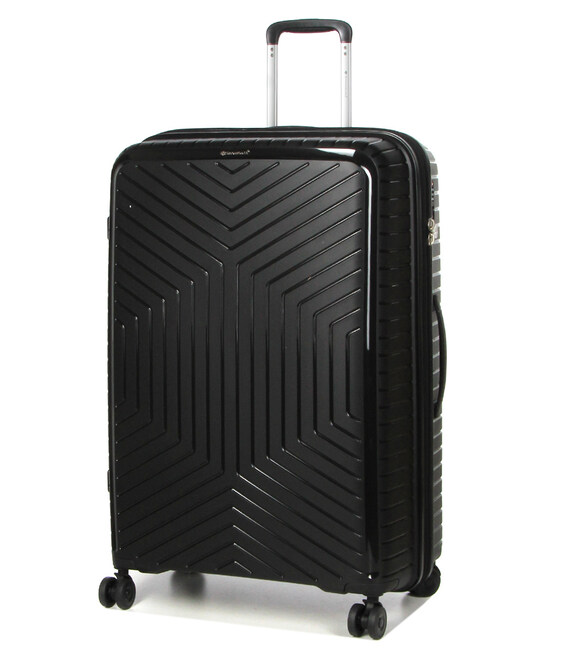Валіза Snowball 20103 велика L Oruro чорна картинка, зображення, фото