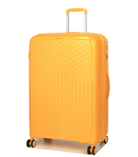 Чемодан Snowball 20103 большой L Oruro желтый фото, картинка, изображение