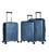 Набор чемоданов Snowball 24103 синий картинка, изображение, фото