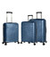 Набір валіз Snowball 24103 синій - картинка, зображення, фото валізи