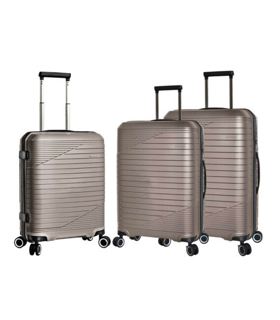 Набір валіз Snowball 24103 шампань - картинка, зображення, фото валізи