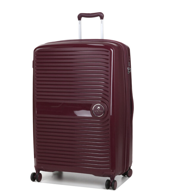 Чемодан Airtex 223 большой L Lyra бордовый фото, картинка, изображение