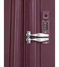 Чемодан Airtex 223 большой L Lyra бордовый фото, картинка, изображение