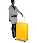 Чемодан Airtex 223 большой L Lyra желтый фото, картинка, изображение