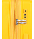 Чемодан Airtex 223 средний M Lyra желтый фото, картинка, изображение