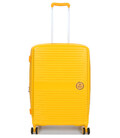 Чемодан Airtex 223 средний M Lyra желтый фото, картинка, изображение