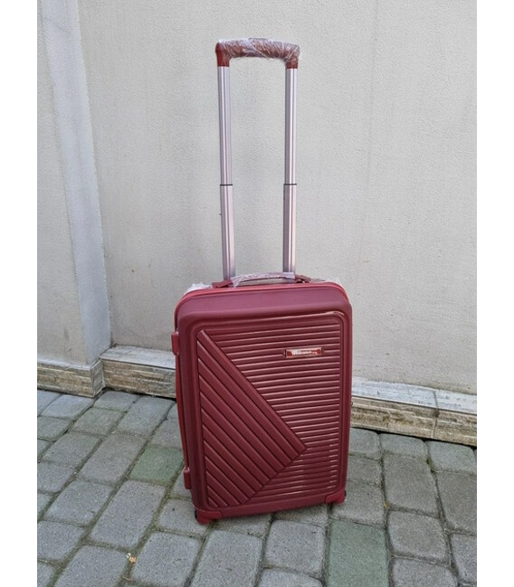 Чемодан Milano 050 Extra Mini бордовый фото, картинка, изображение