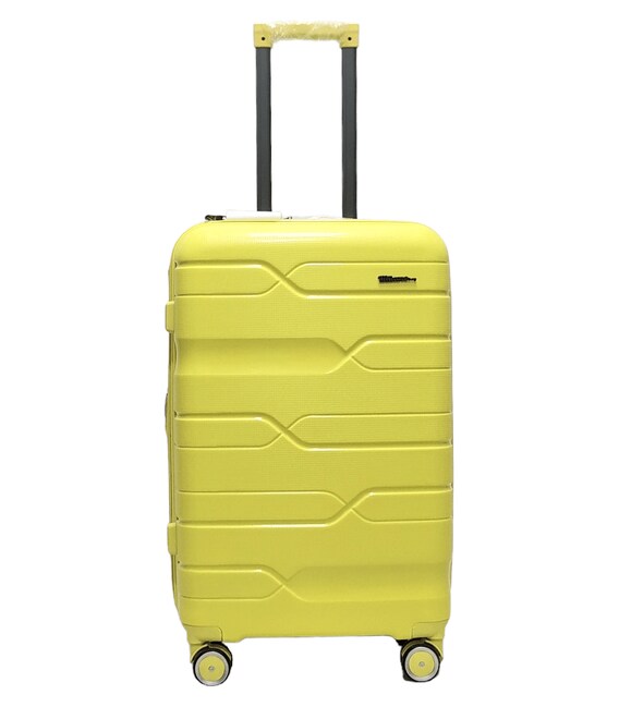 Чемодан Milano 0306 Midi желтый фото, картинка, изображение