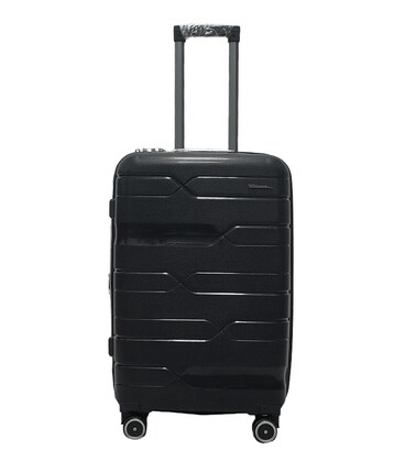 Валіза Milano 0306 середня M чорна картинка, зображення, фото