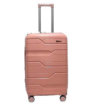 Валіза Milano 0306 середня M рожева картинка, зображення, фото