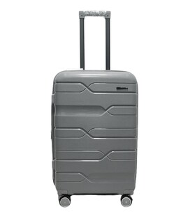 Чемодан Milano 0306 средний M серебристый