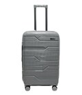 Чемодан Milano 0306 Midi серебристый фото, картинка, изображение