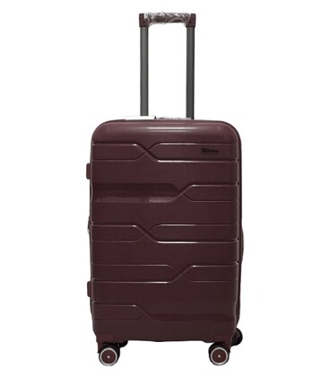 Чемодан Milano 0306 средний M бордовый фото, картинка, изображение