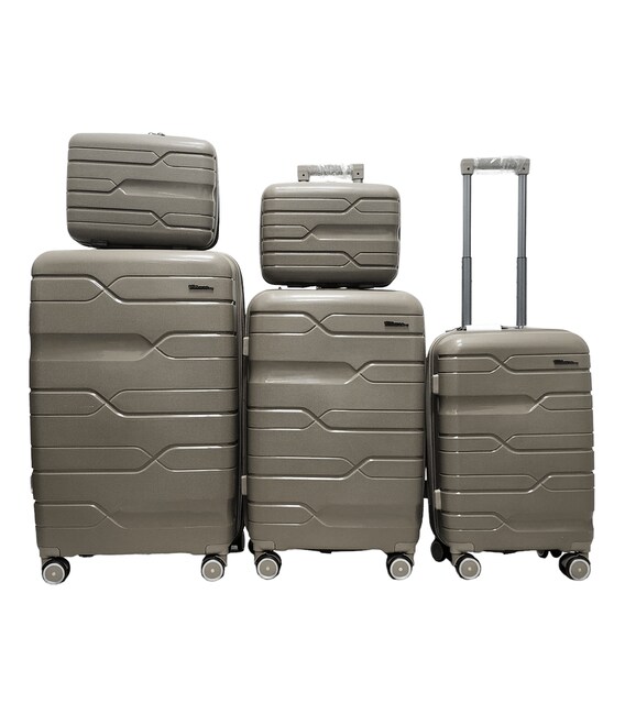 Набір валіз Milano 0306 5 в 1 шампань картинка, зображення, фото