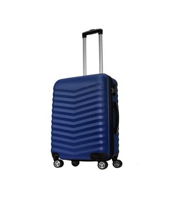 Чемодан Monopol Bora средний M синий фото, картинка, изображение