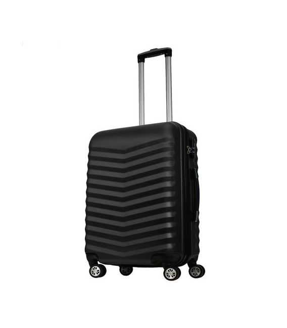 Валіза Monopol Bora середня M чорна картинка, зображення, фото