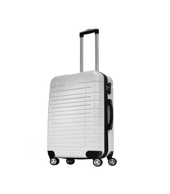 Чемодан Monopol Verona Midi белый фото, картинка, изображение