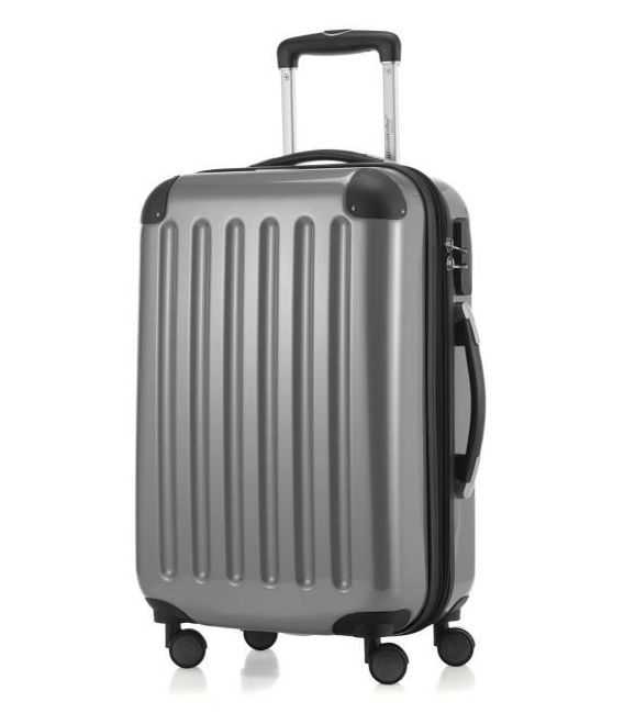 Валіза Alex середня M срібна картинка, зображення, фото