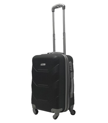 Чемодан Milano 147 маленький S черный фото, картинка, изображение