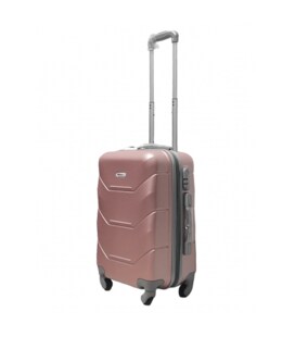 Чемодан Milano 147 маленький S розовое золото