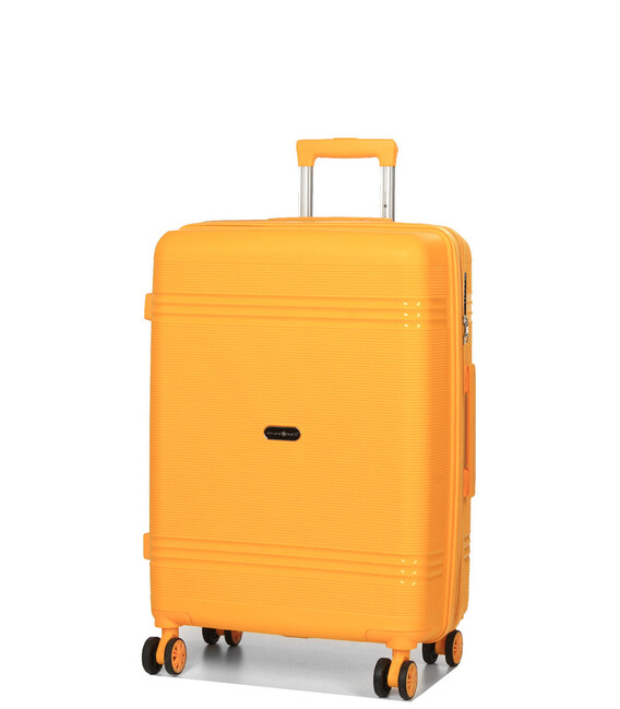 Валіза Snowball 21204 середня M Valparaiso жовта картинка, зображення, фото