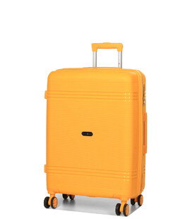 Чемодан Snowball 21204 средний M Valparaiso желтый фото, картинка, изображение