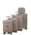 Комплект из 4 чемоданов и кейса Snowball 21204 Valparaiso шампань картинка, изображение, фото