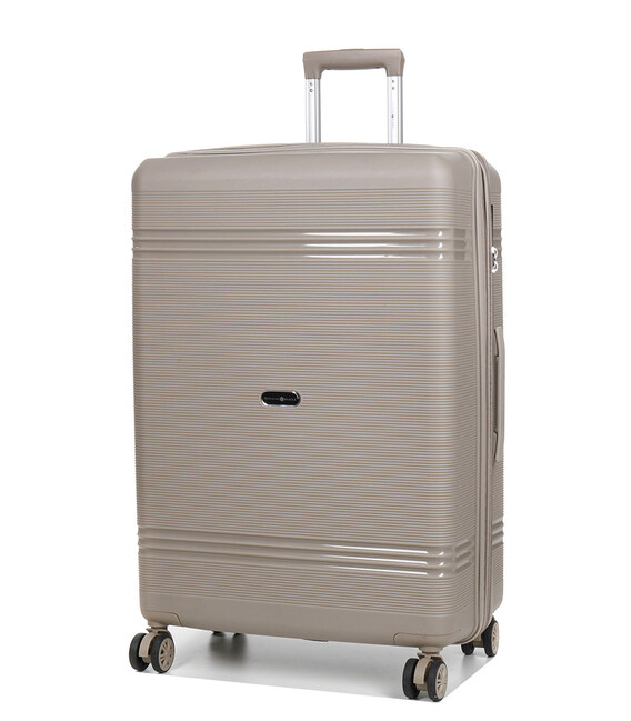 Чемодан Snowball 21204 большой L Valparaiso шампань фото, картинка, изображение