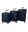 Набор Чемоданов Bonro Tourist на 4 колесах темно-синий фото, картинка, изображение